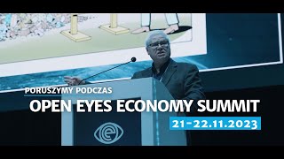 Zapraszamy na Open Eyes Economy Summit 2023 💙 [upl. by Esom]