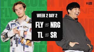 FLY vs NRG  TL vs SR  2024 LCS Summer Split  Week 2 Day 2 [upl. by Boyes]