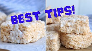 Secrets to The BEST Rice Krispie Treats [upl. by Turino]