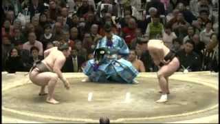 Hakuho vs Harumafuji Day 15 Sumo Hatsu Basho 27 January 2013 [upl. by Isabelle520]