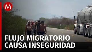 Inseguridad crece en el Istmo de Tehuantepec por aumento del flujo migratorio [upl. by Atihcnoc]