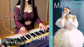 I played Rightfully WITH Milis SINGER voice ProjectMili [upl. by Llednik]