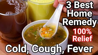 100 Relief  Best Natural Home Remedies for Cold Cough amp Flu  Natural Treatment For Cold amp Cough [upl. by Hizar235]