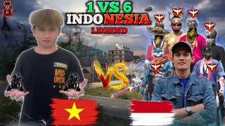 FREE FIRE  CENA Lần Đầu quotCân 6 Huyền Thoại INDONESIAquot Trận Đấu Cuối Cùng😬 [upl. by Notnroht]