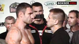 Ważenie Tomasz Adamek vs Witalij Kliczko [upl. by Anitnoc]