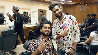 লাখপতি সেলুন দোকানদার আক্তার আলী  Akter Ali Hair Specialist  2021 Hair Cut  New Vlogs ধানমন্ডি [upl. by Nylaras]