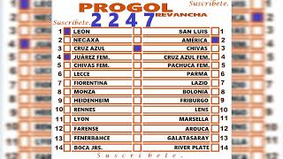 🔴🍀⚽Progol 2247 Análisis y Pronósticos de la Semana📈✅ [upl. by Elleryt]