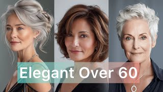 Elegant Hairstyles for Women Over 50 60 [upl. by Mima]