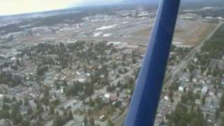 landing cessna 172 at Merrill Field Anchorage AK [upl. by Kedezihclem]