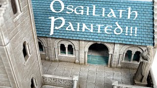 Osgiliath Terrain Painted  Middleearth ruins [upl. by Riella]