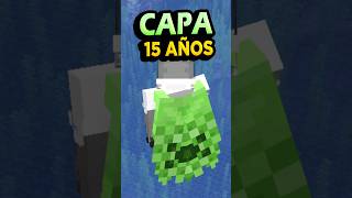 ✅ Conseguir la CAPA CREEPER del 15 Aniversario de Minecraft [upl. by Marbut]