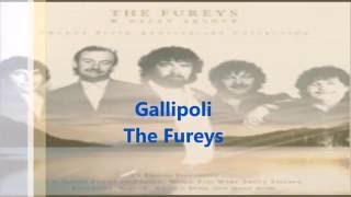 Gallipoli The Fureys Lyric Video [upl. by Stormi]