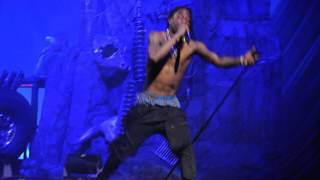 Travis Scott  Antidote Live at Barclays Rihannas Anti World Tour 33016 EPILEPSY WARNING [upl. by Estrella]