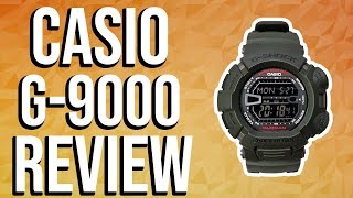 Casio GShock G90003VDR Mudman review [upl. by Ylrrad787]