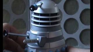 Doctor Who Action Figure Review The Dalek Collector BoxsetPart One [upl. by Airasor]