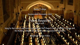 Fauré Requiem Music only [upl. by Jacobsen793]