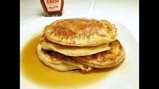 Receta de panqueques  How to Make Pancakes [upl. by Nodmac224]