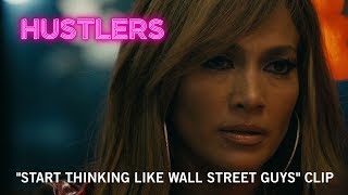 Hustlers  quotStart Thinking Like Wall Street Guysquot Clip  Own it NOW on Digital HD BluRay amp DVD [upl. by Fellows]