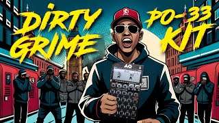 Free PO33 Kit UK Grime incl Pocket Operator PO133 amp PO33 transfer file  audio samples [upl. by Okiron]