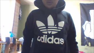 Adidas Trefoil Hoodie unboxingreview [upl. by Oirretna314]