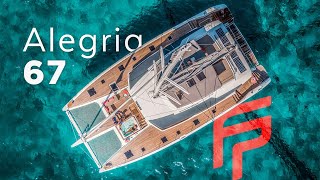 Alegria 67 the quintessence of luxury  By Fountaine Pajot [upl. by Eivla631]