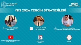 2024 YKS Tercih Stratejileri [upl. by Anele]