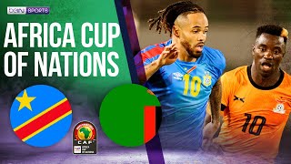 DR Congo vs Zambia  AFCON 2023 HIGHLIGHTS  01172024  beIN SPORTS USA [upl. by Kimmy]