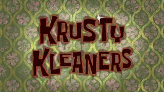 SpongeBob Music Only Krusty Kleaners [upl. by Artkele]