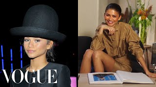 Zendaya Breaks Down 23 Looks From Euphoria to Dune  Life in Looks  Vogue [upl. by Nailil544]