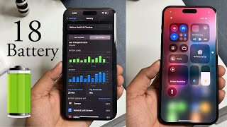 iOS 18 Update Review  iOS 18 Battery Test  iOS 18 Battery Life  iOS 18 Battery Drain [upl. by Iot446]