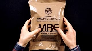 ASMR US Military MRE [upl. by Anom]