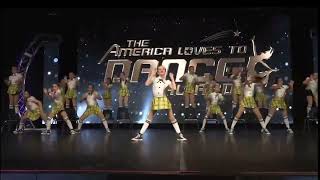 So Cal Dance AcademyLa Habra  Girlfriends America Loves To Dance [upl. by Anirtek]