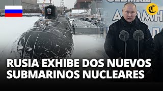 VLADIMIR PUTIN así son los nuevos SUBMARINOS NUCLEARES que incorporó a su flota  El Comercio [upl. by Gianni254]