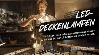 Deckenlampen Ideen amp Tipps für Wohnzimmer Küche und Co [upl. by Dnumsed]