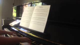 Gigue in G by Telemann Trinity College London piano grade 1 20122014 [upl. by Lacee]