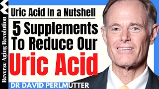 WHY Uric Acid Is Bad For Longevity 5 SUPPLEMENTS To Reduce It  Dr David Perlmutter Interview Clips [upl. by Piks364]