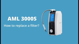 How to change filter ALKAMEDI Water Ionizer [upl. by Nnylyram20]