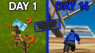 My 2 WEEK Keyboard and Mouse Progression Fortnite [upl. by Atoel]