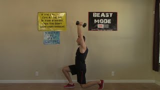 20 Min Weight Training at Home  HASfit Home Strength Training Workouts  Free Weight Exercises [upl. by Einna693]