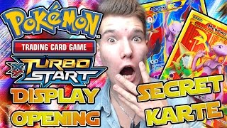 MEIN BESTES OPENING SECRET RARE POKÉMON TURBOSTART Booster BOX Opening P3 [upl. by Rhea90]