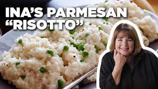 Ina Gartens Easy Parmesan quotRisottoquot  Barefoot Contessa  Food Network [upl. by Esinrahc509]