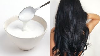 Naturally Condition Hair  Yogurt Hair Mask [upl. by Weston]