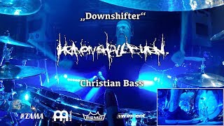 Christian Bass  Heaven Shall Burn  Downshifter live  Zenith München 160318  Drumcam [upl. by Anippesuig]