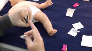 Allay™ NeonatalInfant Heel Blade Safety Lancet Instruction Video [upl. by Marka602]