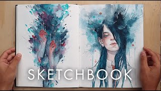 2018 Watercolor Sketchbook [upl. by Acisey]