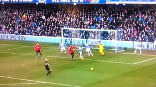 Rafael Da Silva Goal Man Utd V QPR [upl. by Bethina819]