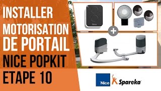 Comment installer sa motorisation de portail Nice Popkit  Etape 10  les télécommandes [upl. by Nollek338]