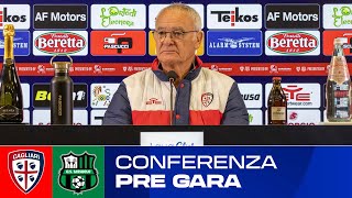 CAGLIARI  SASSUOLO  RANIERI IN CONFERENZA STAMPA  PRE GARA SERIE A TIM [upl. by Aivirt]