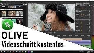 Videos kostenlos schneiden mit Olive  Programm Einführung Deutsch [upl. by Llyrrad855]