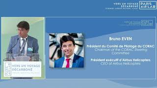 🎤 Keynote Bruno Even  CORAC  Paris Air Lab  Salon du Bourget 2023 [upl. by Udall]